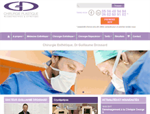 Tablet Screenshot of chirurgien-esthetique.net